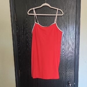 Old Navy Bright Red Athletic Dress